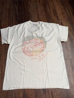 Livylu Rolling Stones Cream Logo Crewneck graphic Tee